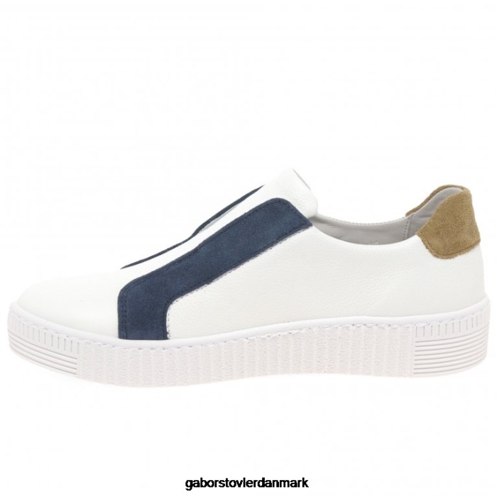 Gabor Kvinder wye sports fritidssko 4T2H6140 fodtøj hvid/marin