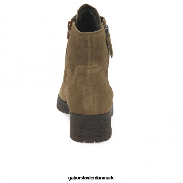 Gabor Kvinder zane ankelstøvler 4T2H6207 fodtøj farro ruskind