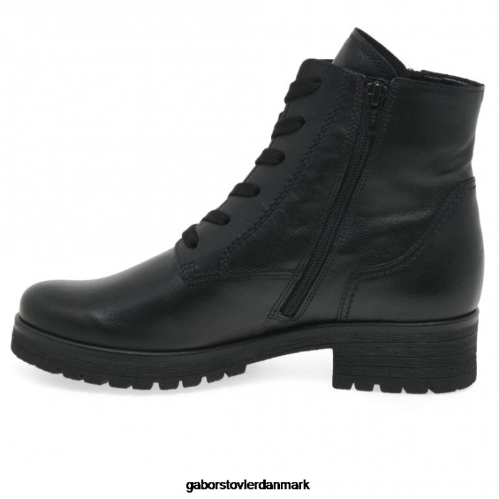 Gabor Kvinder zane ankelstøvler 4T2H6209 fodtøj sort