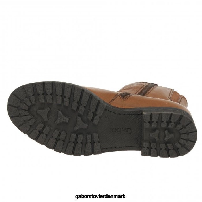 Gabor Kvinder zola biker støvler 4T2H6334 fodtøj cognac