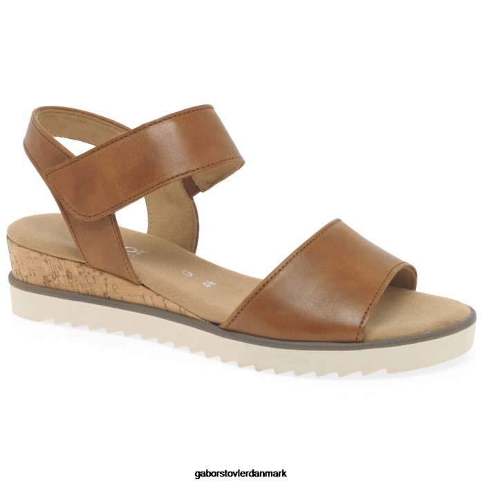 Gabor Kvinder raynor sandaler 4T2H6159 fodtøj kamel