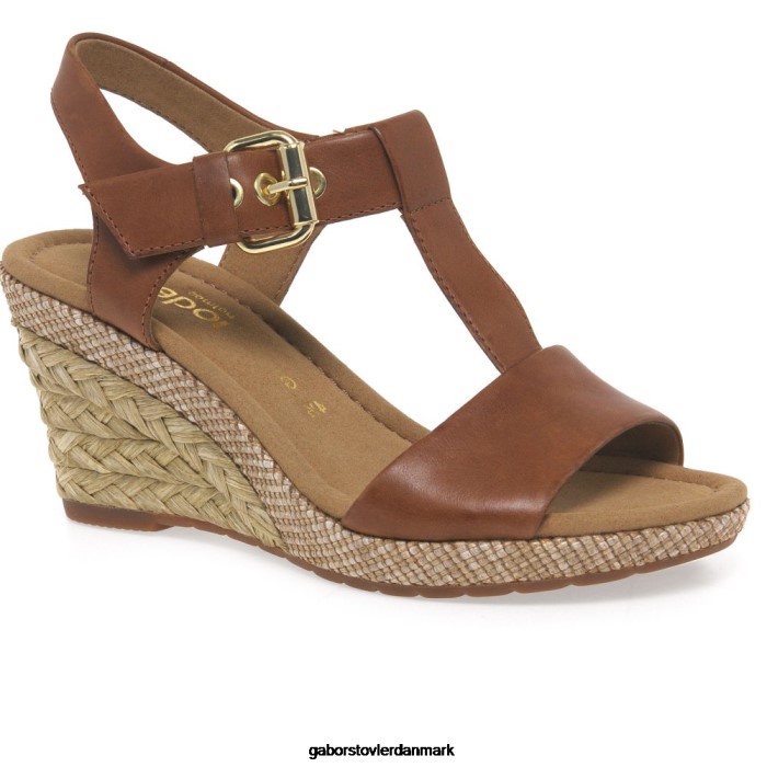 Gabor Kvinder karen moderne sandaler 4T2H6165 fodtøj jordnød