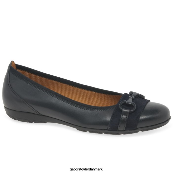Gabor Kvinder raif fritidssko 4T2H624 fodtøj midnat/ruskind
