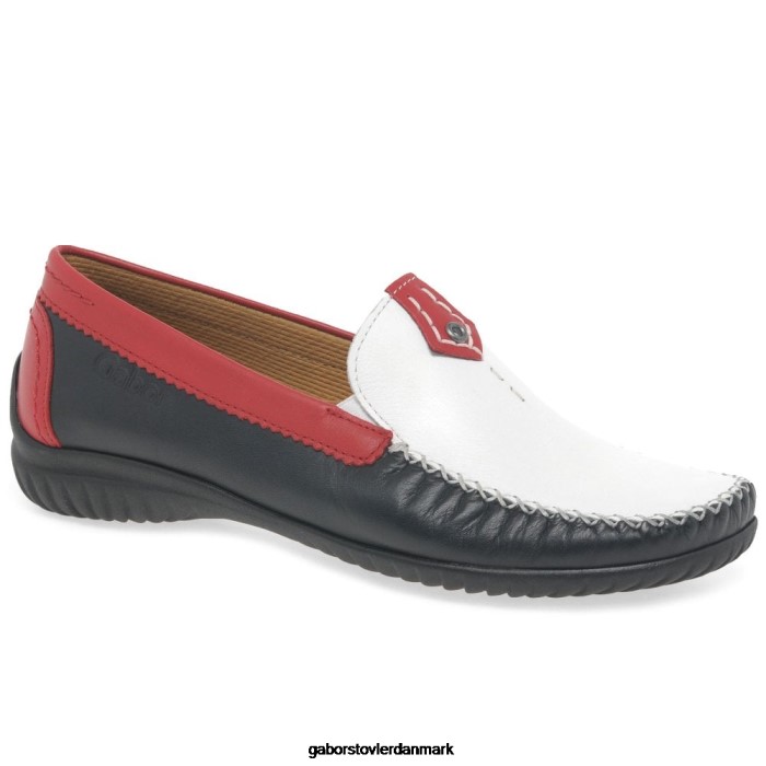 Gabor Kvinder californiske sporty mokkasiner 4T2H682 fodtøj midnat multi