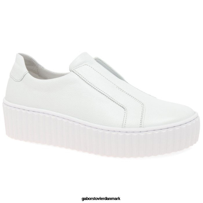 Gabor Kvinder debra trænere 4T2H6148 fodtøj hvid