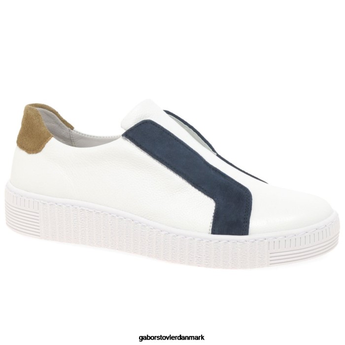 Gabor Kvinder wye sports fritidssko 4T2H6140 fodtøj hvid/marin