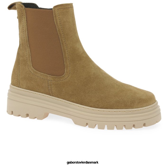 Gabor Kvinder gazania chelsea støvler 4T2H6235 fodtøj løve ruskind