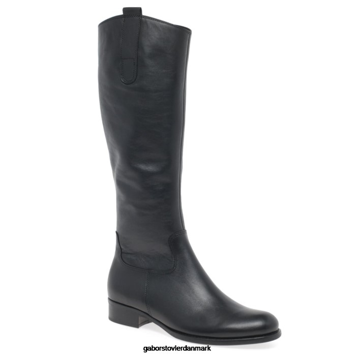 Gabor Kvinder brook s knæhøje støvler 4T2H6264 fodtøj sort